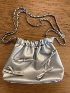 カバン　ショルダー　GRL リボン