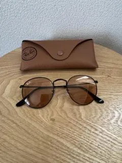 RayBan レイバン　roundmetal RB3447 オレンジ