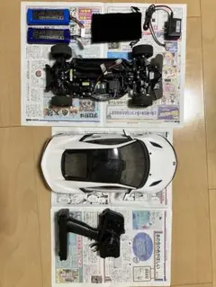 タミヤ TB-01 カーボンシャーシ等OP多数 ジャンク　NSX箱あり メルカリ
