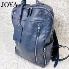 【希少】JOYA ジョヤ リュック レザー バックパック 紺