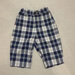 petit main チェック柄 ズボン 90cm