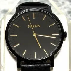 NIXON THE PORTER 黒腕時計のサムネイル
