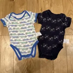 UNIQLOリサラーソン動物柄ロンパース2枚セット 70cm