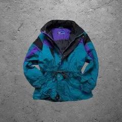 vintage 中綿ジャケット ドローコード 90s スポーツMIX 古着