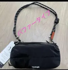 topologie パファー　ボトルサコッシュ ブラック