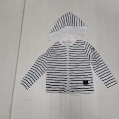 １２０　ドライメッシュパーカー　ピクニック　PICNIC フード付　ミキハウス