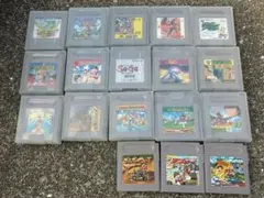 ゲームボーイ　ソフト　まとめ売　任天堂　マリオ　ガンダム　キャプテン翼　サッカー