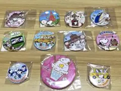 スヌーピー缶バッジ 11点 新品 スヌーピータウン東京