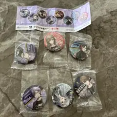 にじさんじ　くら寿司　オリジナル缶バッチ　6個セット