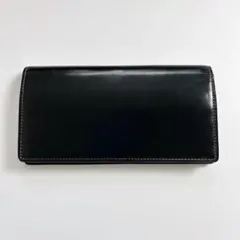 GANZO ガンゾ　ブライドルカジュアル　長財布　ロングウォレット　黒のサムネイル