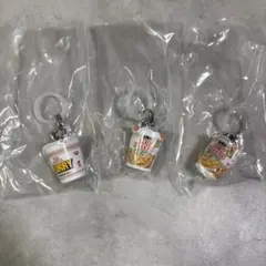 日清 カップヌードル ミニチュアチャーム 3種セット