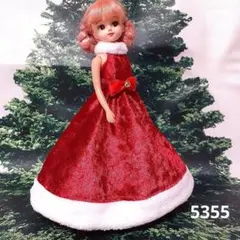 サンタドレス　アメリカンスリーブ　5355