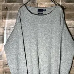 ポロラルフローレン ニット セーター カシミヤ100 アメカジ ベージュ L