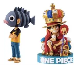 ONE PIECE BASE SHOP ワーコレ 2種類 フィギュア セットのサムネイル