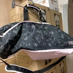 Nice Claup ハート柄 ボストンバッグ