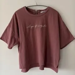 OLIVE des OLIVE 半袖カットソー レースアップのサムネイル