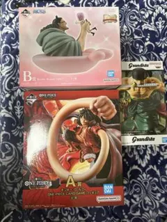 ワンピースフィギュアセット　A賞、B賞、グランディスタ