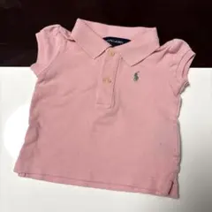 Ralph Lauren ピンク ポロシャツ　9M