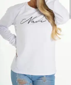 ❤️日本未発売❤️NVGTN クルーネックTシャッツM 白ホワイトトレーニングウェア