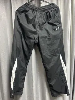 YONEX ブラック ウォームアップパンツ HEAT機能付き