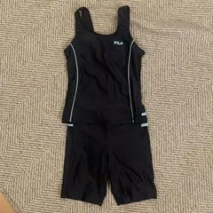 FILA キッズ水着 タンクトップ&ショートパンツ