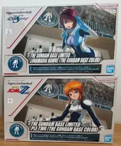 【未開封・新品】FRS ガンダムベース限定 プルツー＆ルナマリア 2種セット 新商品紹介】「Figure-rise Standard ガンダムベース限定