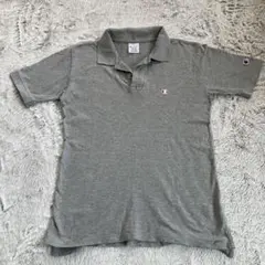 Champion グレー ポロシャツ Mサイズ