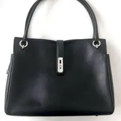 濱野皮革工藝 ディライト ハンドバッグ トート ミディアム サナエバッグ 黒