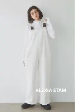 【新品未使用】ALEXIASTAM アリシアスタン サロペットパンツ スカート付