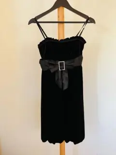 【美品】 ベルベットワンピース　y2k マグブリリング　姫ギャル