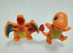 ポケモン ミニフィギュア ヒトカゲ リザードン 初期 2体セット 任天堂