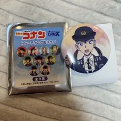 名探偵コナン 缶バッジ 三池苗子 警察官