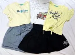 キッズ服 Tシャツとスカートセット