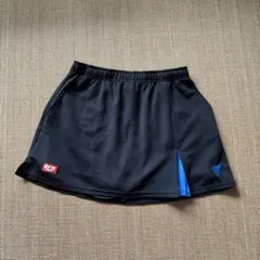 卓球 スカート ブラック/ブルー