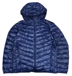 UNIQLO ユニクロ ウルトラライトダウンジャケット フーディー ネイビー系