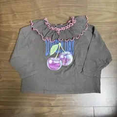 MARKEY'S 襟フリル ロングTシャツ