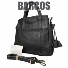 未使用 新品 BARCOS バルコス 2WAY ショルダーバッグ ハンドバッグ