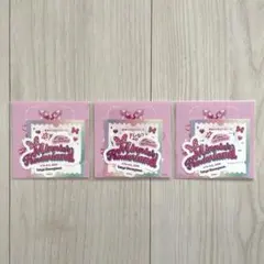 ミニーのファンダーランド　パルパルーザ　卒業しない旅行　ステッカー　3枚