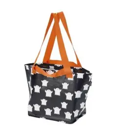 【新品未使用】 IKEA イケア ハロウィン柄　おばけ柄　トートバッグ　1枚