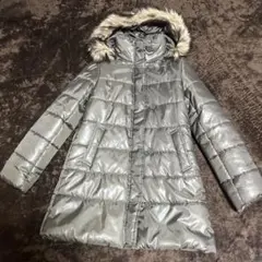 ダウンコート　フード/ファー付き　Lサイズ