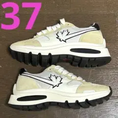 37 レディース　DSQUARED2 スニーカー　靴　ホワイト　白