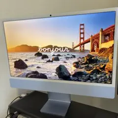 iMac24インチ2023オレンジ(M3/24GB/2T) - メルカリ
