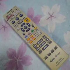 VNo.486　シャープ　アクオス　ハイビジョン　リモコン(GA513PA)のサムネイル