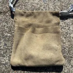 ビンテージ　レトロ　革の工具ポーチ