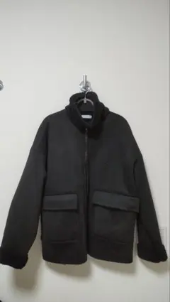 【SENSE OF PLACE】ブラックムートンジャケット