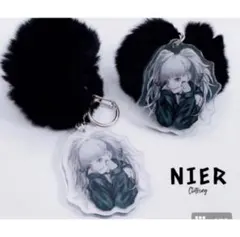 NieR【完売品】ふわふわファー付きキーホルダー【CHARACTER】 擬人化