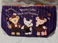 【未使用】ダッフィー✕シェリーメイ✕ジェラトーニ　ハロウィン　ランチバッグ