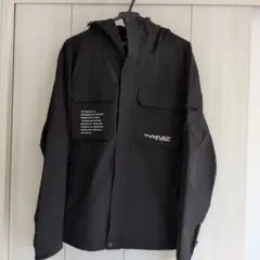 THE WARP ブラック ナイロンジャケット