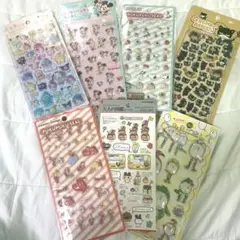 ぷくぷくシール 大人の図鑑シール まとめ売り 7点 早い者勝ち 最終値下げ