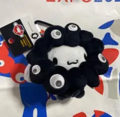 新品未使用⭐︎ 新作の黒ミャク×サンリオ　シナモロール　カラビナ付きキーホルダー